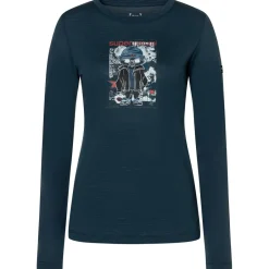 Discount - Women's Crazy Mouse L/S - Merinoshirt Wanderbekleidung|Shirts, Hemden & Longsleeves
