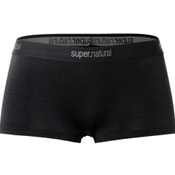 super.natural - Women's Semplice Hipster - Merinounterwäsche Jet Black Outlet