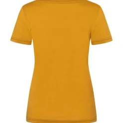 super.natural - Women's Surfing Flowers Tee - Merinoshirt Outlet