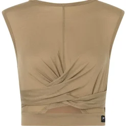 super.natural - Women's Wrap Top - Yogatank Oak Clearance