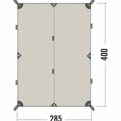 Tatonka - Tarp 4 TC - Tarp Sand Beige Outlet