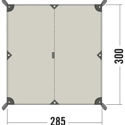 Tatonka - Tarp 2 TC - Tarp Sand Beige