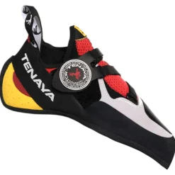 Clearance Tenaya - Iati - Kletterschuhe Black / White / Red