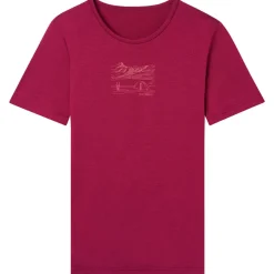 Thermowave - Women's Merino Life Short Sleeve Shirt Print - Merinoshirt Best