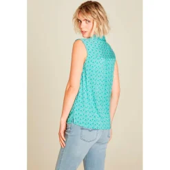 Tranquillo - Women's Feminine Bluse aus Ecovero Viskose - Top Sale