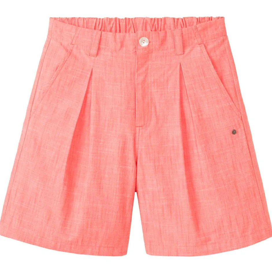 Tranquillo - Women's High Waist Shorts in Leinenoptik - Shorts Clearance