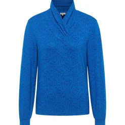 Hot - Women's Jersey-Shirt mit Kragen - Longsleeve Shirts, Hemden & Longsleeves|Alltagsbekleidung