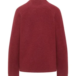 Tranquillo - Women's Kurzer Pullover aus Reiner Walkwolle - Wollpullover Online