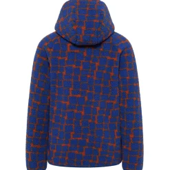 Tranquillo - Women's Kuschelige Fleece-Jacke - Fleecejacke Blue Puzzle Outlet