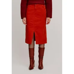 Discount Tranquillo - Women's Langer Rock mit Schlitz - Rock Rooibos