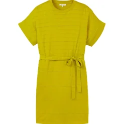 Outlet - Women's Minikleid aus Ajour-Jersey - Kleid Alltagsbekleidung