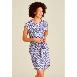 Outlet Tranquillo - Women's Tailliertes Ecovero Kleid - Kleid