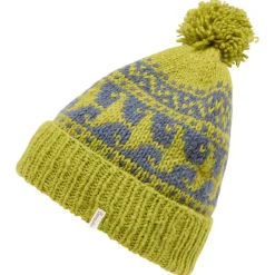 Outlet - Women's Wollmütze mit Bommel - Mütze Kopfbedeckungen|Alltagsbekleidung
