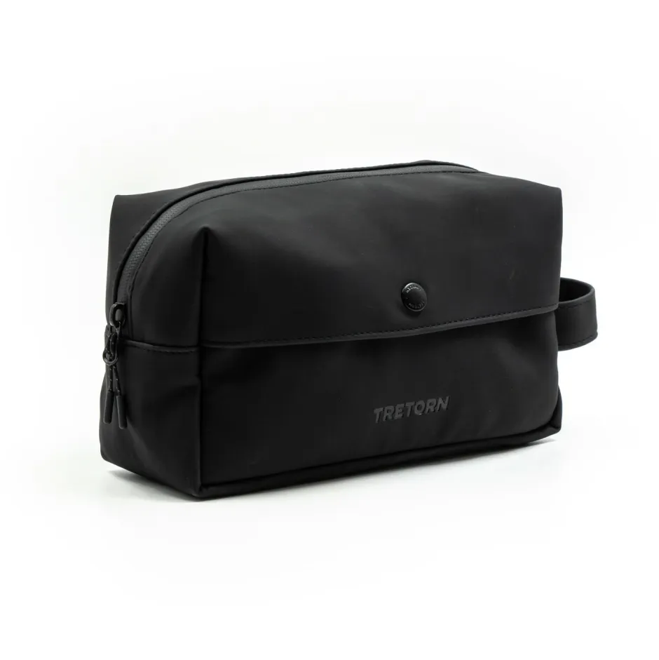 Tretorn - Pu Wash Bag - Kulturbeutel Black Clearance