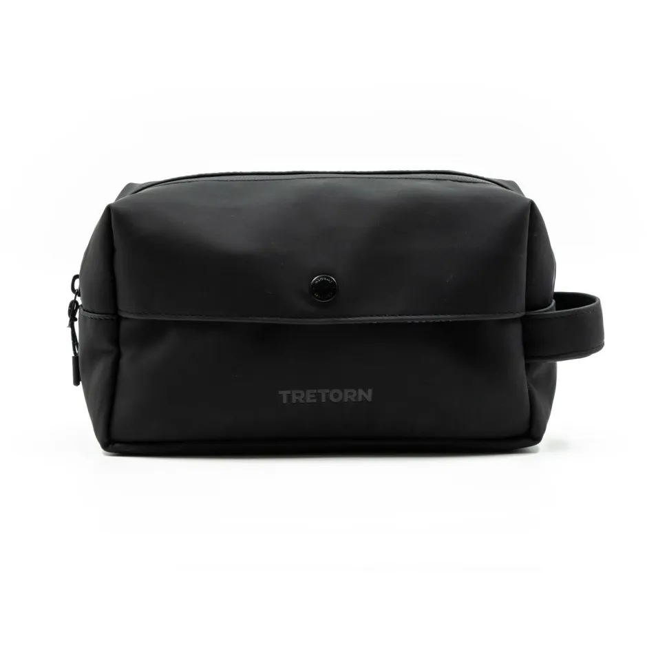 Tretorn - Pu Wash Bag - Kulturbeutel Black Clearance