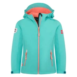Hot - Girl's Trollfjord Jacket - Softshelljacke Kinder Trekkingbekleidung|Alltagsbekleidung