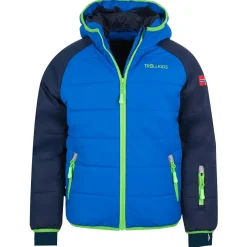 Trollkids - Kid's Hafjell Snow Jacket XT - Skijacke Navy / Med Blue / Green Online