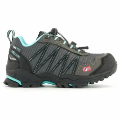 Online Trollkids - Kids Trolltunga Hiker Low - Multisportschuhe Anthracite / Mint