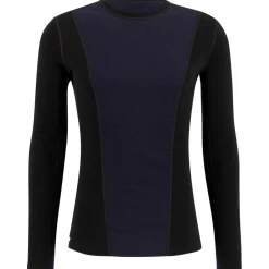Ulvang - Peak Map Crew Baselayer - Merinounterwäsche Black / Navy Blue Online