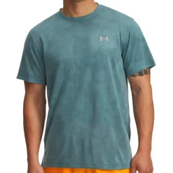Best Under Armour - Launch Camo S/S - Laufshirt