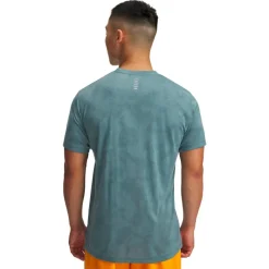 Best Under Armour - Launch Camo S/S - Laufshirt