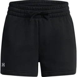 Clearance Under Armour - Women's Rival Fleece Short - Trainingshose Black / White