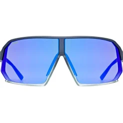 Uvex - Sportstyle 237 Cat. 2 (VLT 20%) - Sonnenbrille Metallic Blue / Clear New