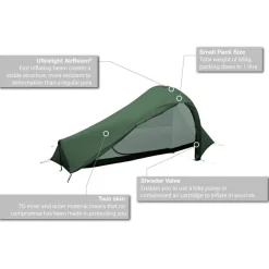 Vango - F10 Hydrogen Air - 1-Personen Zelt Alpine Green