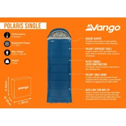 Outlet - Polaris Single - Kunstfaserschlafsack Kunstfaserschlafsäcke