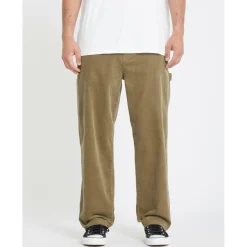 Outlet Volcom - Kraftsman Cord Pant - Freizeithose Dark Khaki