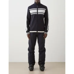 We Norwegians - Rocky FullZip - Merinojacke Navy Blue Clearance