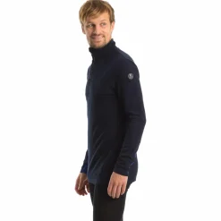 We Norwegians - Tryvann Colblock Zipup - Merinolongsleeve Sale