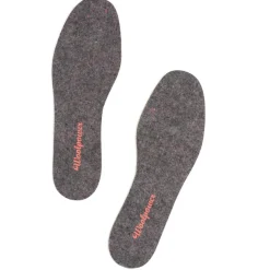 Hot Woolpower - Kid's Felt Insoles - Einlegesohle Recycled Grey