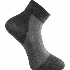 Clearance Woolpower - Socks Skilled Liner Short - Multifunktionssocken Dark Grey / Grey
