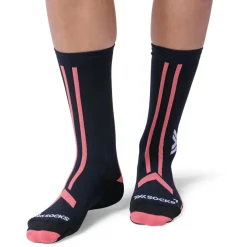 Clearance X-Socks - Women's Trailrun Discover Crew - Laufsocken X Black / Dusty Rose