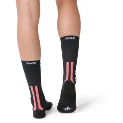 Clearance X-Socks - Women's Trailrun Discover Crew - Laufsocken X Black / Dusty Rose