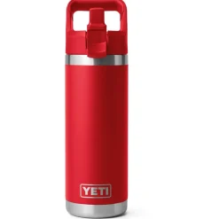 Online Yeti Coolers - R18 C Straw Bottle - Isolierflasche Rescue Red
