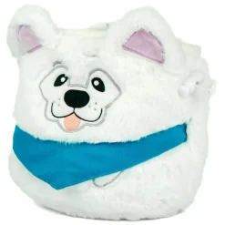 YY Vertical - Chalk Bag Samoyed Dog - Chalkbag White