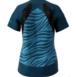 Zimtstern - Women's Techzonez Shirt S/S - Radtrikot Blush / Pirate Black Best