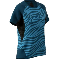 Zimtstern - Women's Techzonez Shirt S/S - Radtrikot Blush / Pirate Black Best
