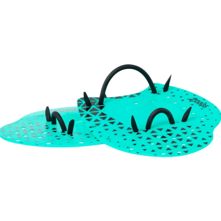 Zoggs - Flat Hand Paddles - Schwimmhilfe Turquoise / Black Best