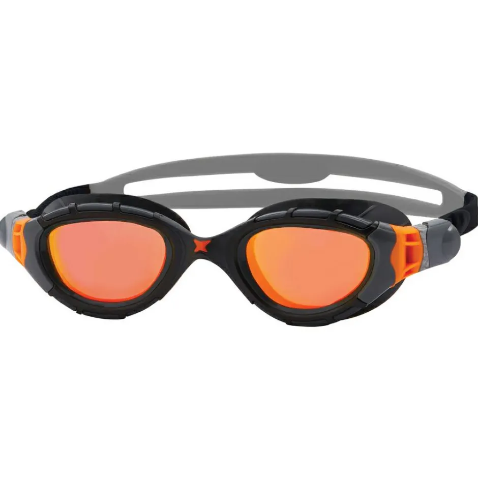 Zoggs - Predator Flex Titanium - Schwimmbrille Grey / Black Discount